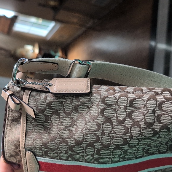 Coach Signature Canvas Crossbody. EUC - Picture 7 of 7